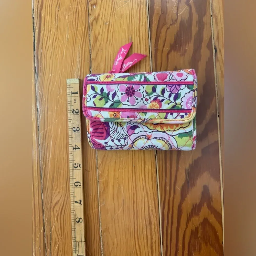 Vera Bradley Pink Floral Wallet - Picture 3 of 4